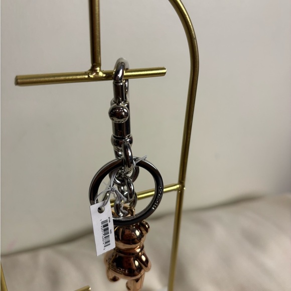 Coach Rose Gold Bear Bag Charm - Picture 7 of 7